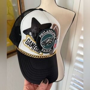 NWOT Philadelphia Eagles Bedazzled Hat